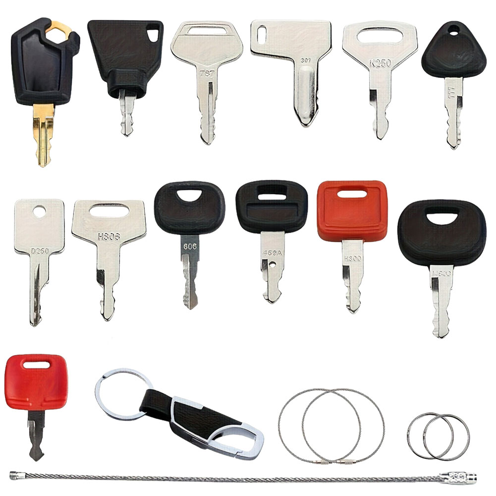 Heavy Equipment Keys Master Set - 13개 건설기계 트랙터 및 굴삭기 교체용