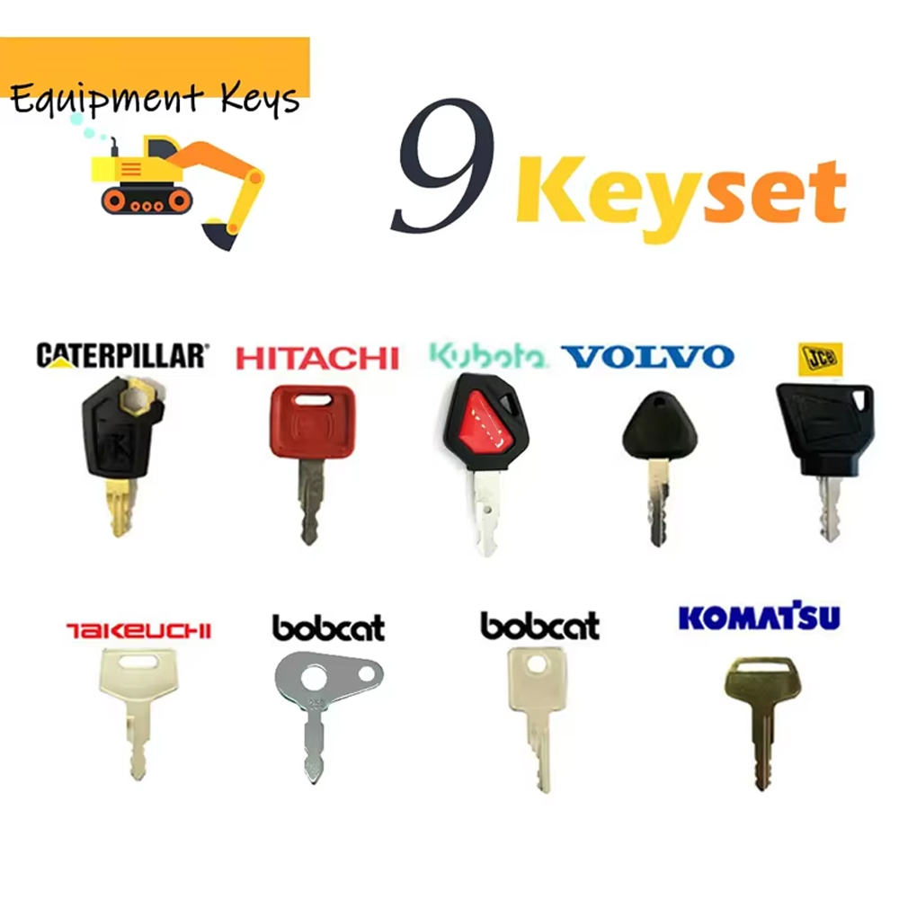 JCB 케이스 Komatsu CAT Hitachi Lu - Heavy Equipment Keys Master Set 리뷰 및 가격