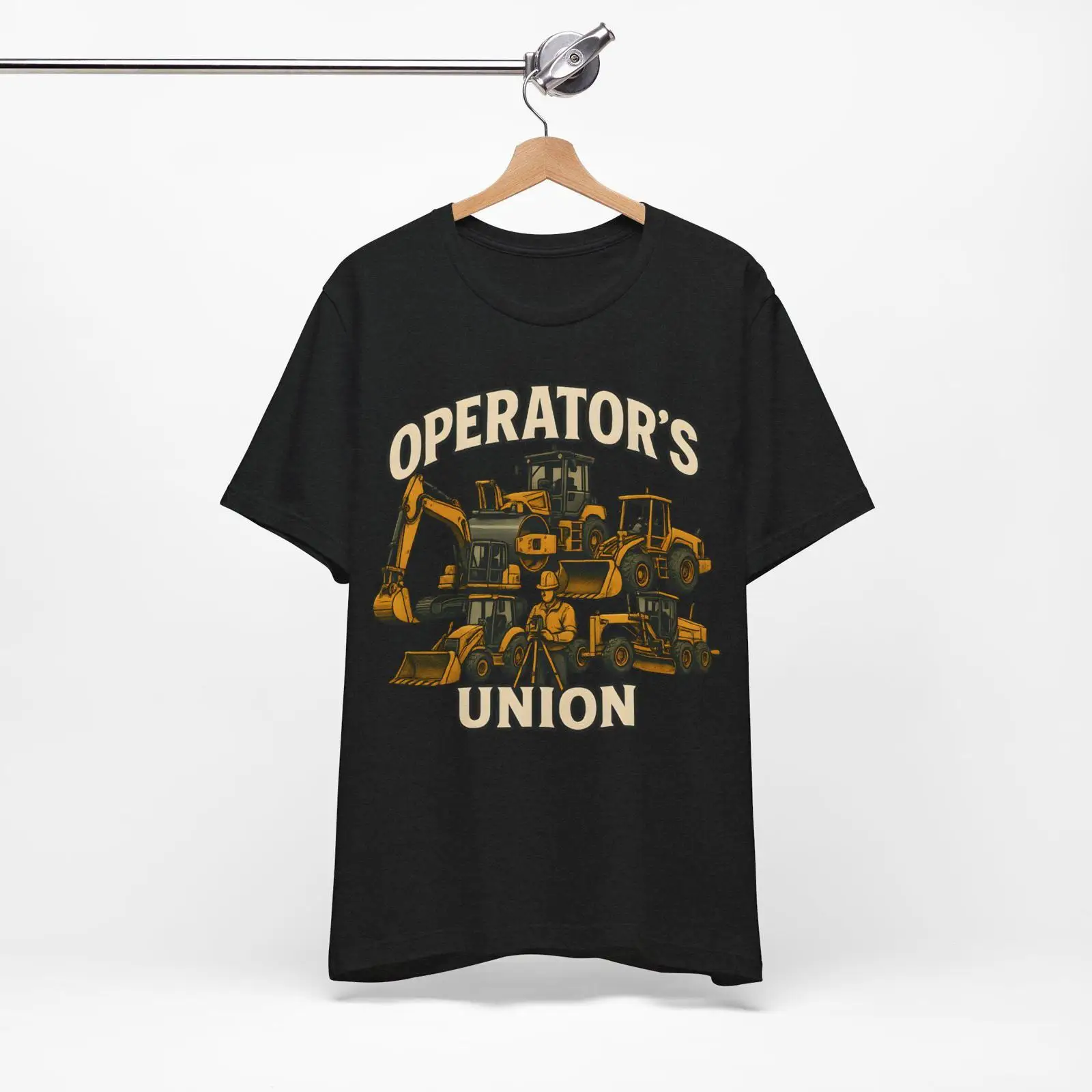 중장비 운전기사 연합 프라이드 티셔츠 건설 노동자 빈티 - Heavy Equipment Union 리뷰 및 가격