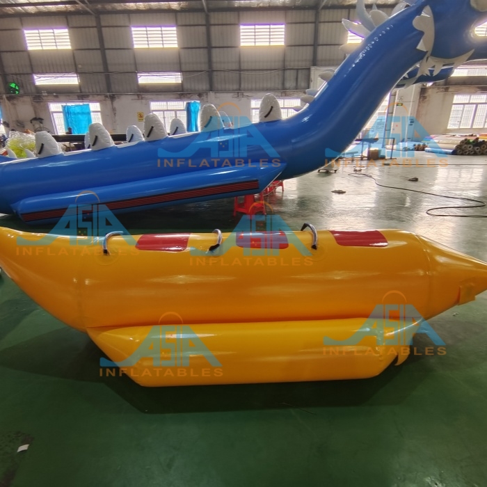 팽창식 플라잉 피쉬 튜브 PVC 방수포 바나나 보트 견 - Heavy Equipment Sales 리뷰 및 가격