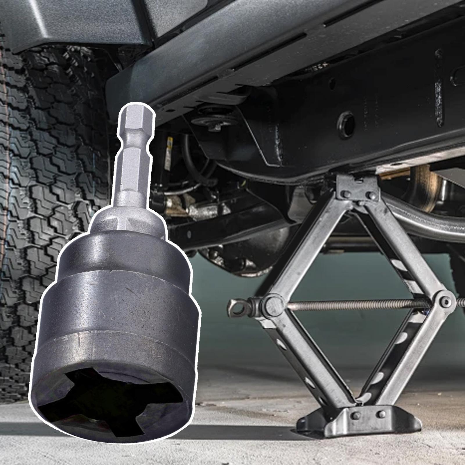 잭 소켓 드릴 어댑터 전기 드릴 어댑터 잭 소켓 차량  - Heavy Equipment Jack 리뷰 및 가격