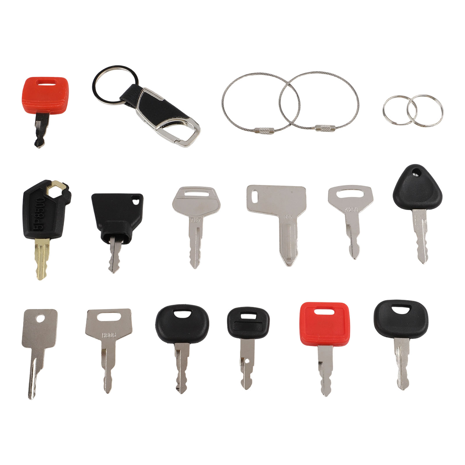 13개/세트 건설기계 트랙터 및 굴삭기 교체용 점화키  - Heavy Equipment Keys Master Set 리뷰 및 가격